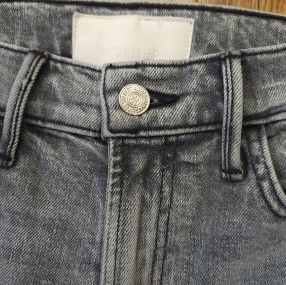 Mother Superior Womens Flared Jeans Size 24 The Hustler Ankle Drawing A Blank - Picture 2 of 12